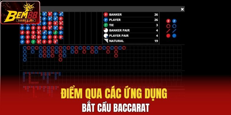 Điểm qua các ứng dụng bắt cầu Baccarat